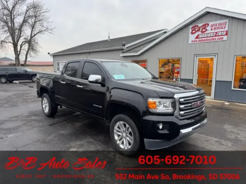 Black 2016 GMC Canyon 4WD SLT for sale in Brookings, SD