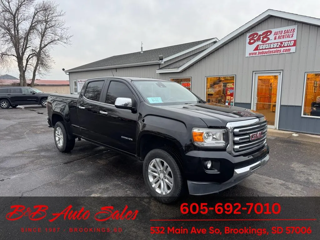 Black 2016 GMC Canyon 4WD SLT for sale in Brookings, SD