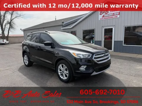 Black 2018 Ford Escape SE for sale in Brookings, SD