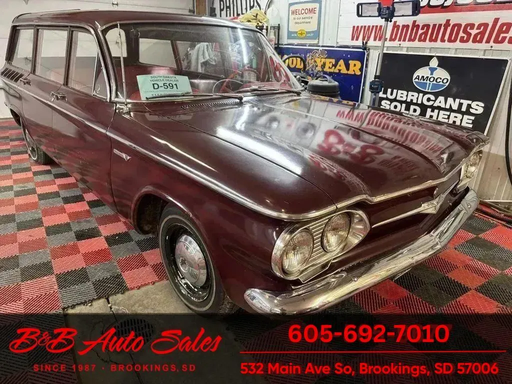 Red 1961 Chevrolet Corvair for sale in Brookings, SD