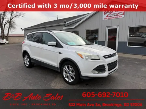 White 2013 Ford Escape SE for sale in Brookings, SD