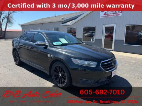 Black 2013 Ford Taurus Limited for sale in Brookings, SD