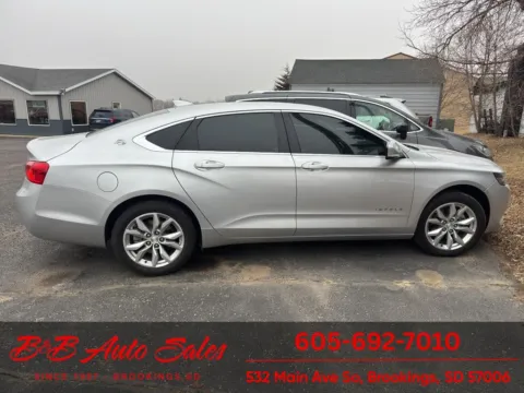 Silver 2017 Chevrolet Impala LT for sale in Brookings, SD