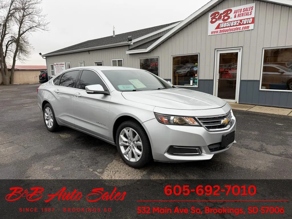 Silver 2017 Chevrolet Impala LT for sale in Brookings, SD