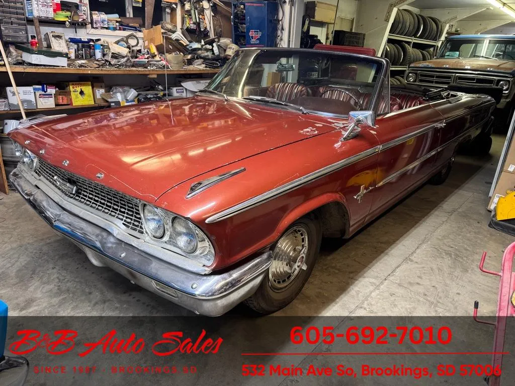 Red 1963 Ford Galaxie 500 XL for sale in Brookings, SD