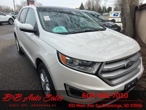 White 2016 Ford Edge SEL for sale in Brookings, SD