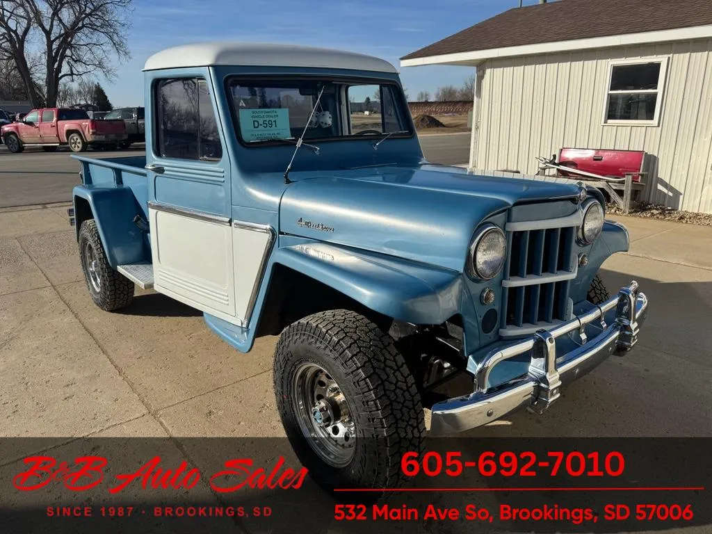 Blue 1962 Willys Jeep Pickup for sale in Brookings, SD