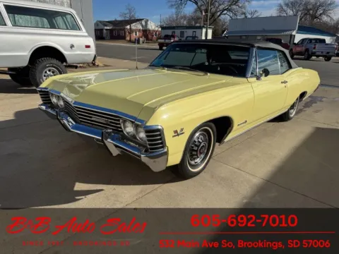 Another view of 1967 Chevrolet Impala SS for sale in Brookings, SD at B & B Auto Sales