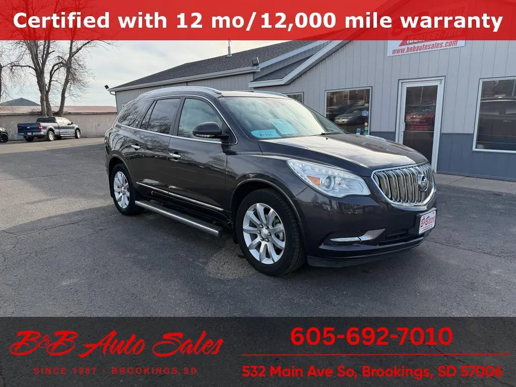 Gray 2016 Buick Enclave Premium for sale in Brookings, SD