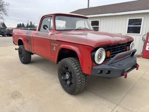 Red 1965 Dodge D200 for sale in Brookings, SD