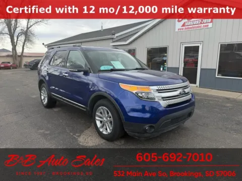 Blue 2015 Ford Explorer XLT for sale in Brookings, SD