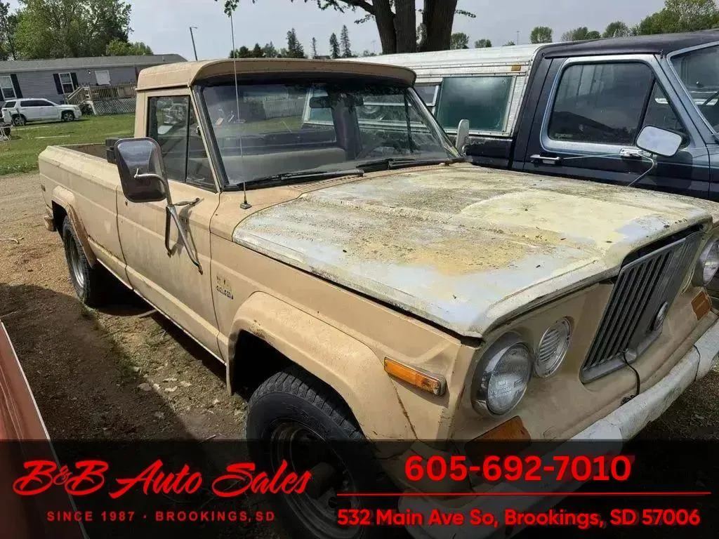 Beige 1977 Jeep Pickup for sale in Brookings, SD
