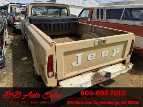Another view of 1977 Jeep J-10 4wd for sale in Brookings, SD at B & B Auto Sales