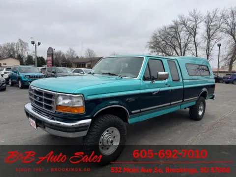 Another view of 1996 Ford F-250 XLT for sale in Brookings, SD at B & B Auto Sales