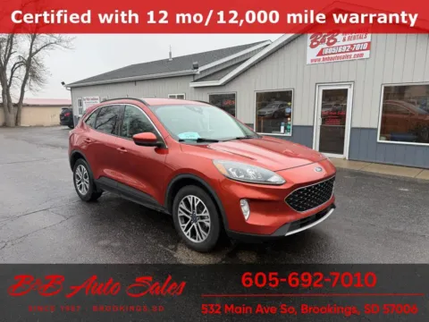 Orange 2020 Ford Escape SEL for sale in Brookings, SD