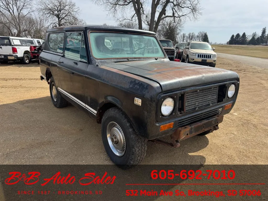 Black 1977 International Scout for sale in Brookings, SD