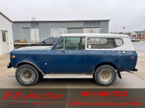 More photos of 1977 International Scout 4WD at B & B Auto Sales, SD