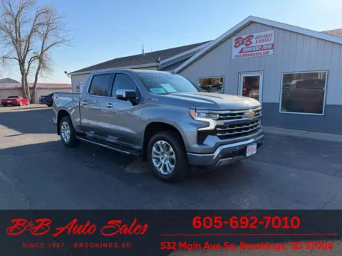 Gray 2024 Chevrolet Silverado LTZ for sale in Brookings, SD
