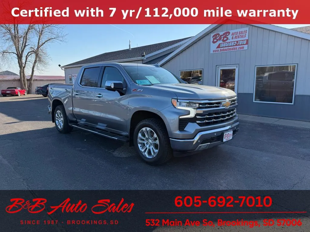 Gray 2024 Chevrolet Silverado LTZ for sale in Brookings, SD