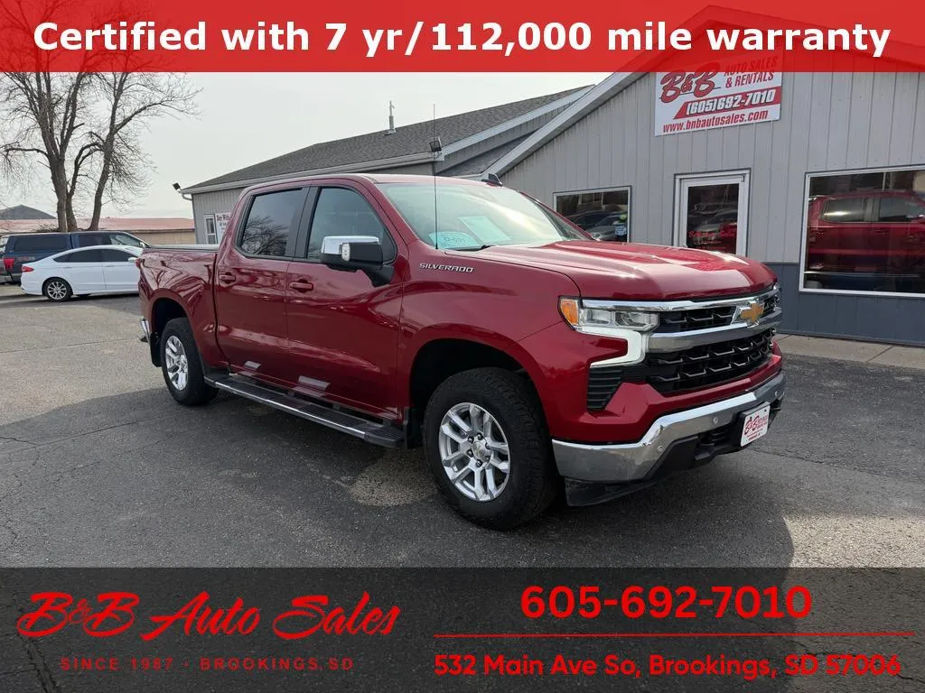 Red 2024 Chevrolet Silverado LT for sale in Brookings, SD