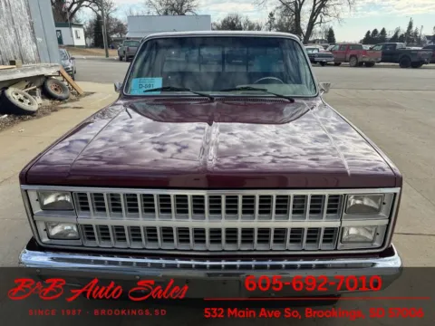 Photos of 1982 GMC C1500 for sale in Brookings, SD at B & B Auto Sales