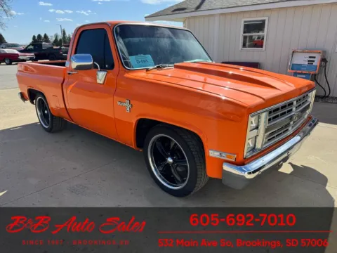 Photos of 1985 Chevrolet C10 Shortbox for sale in Brookings, SD at B & B Auto Sales