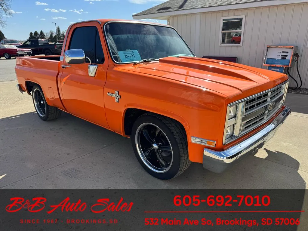 Orange 1985 Chevrolet C10 for sale in Brookings, SD