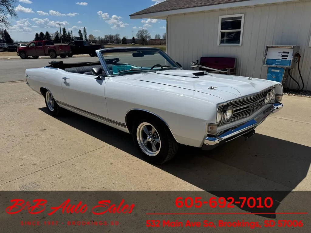White 1968 Ford Fairlane for sale in Brookings, SD