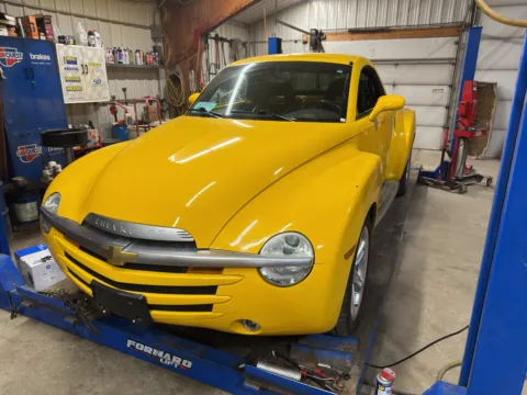 Yellow 2003 Chevrolet SSR LS for sale in Brookings, SD
