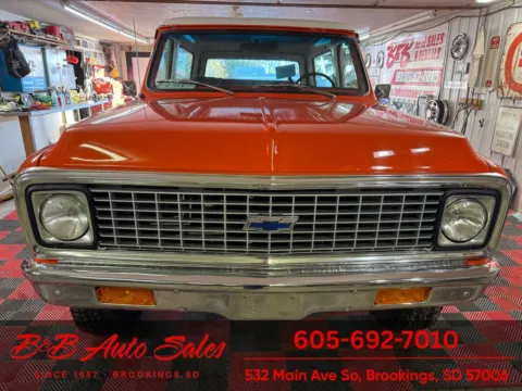 Photos of 1972 Chevrolet Blazer for sale in Brookings, SD at B & B Auto Sales