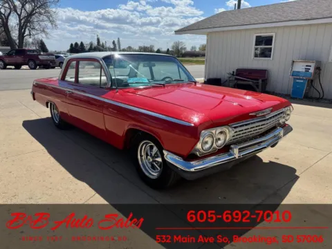Red 1962 Chevrolet Bel Air for sale in Brookings, SD