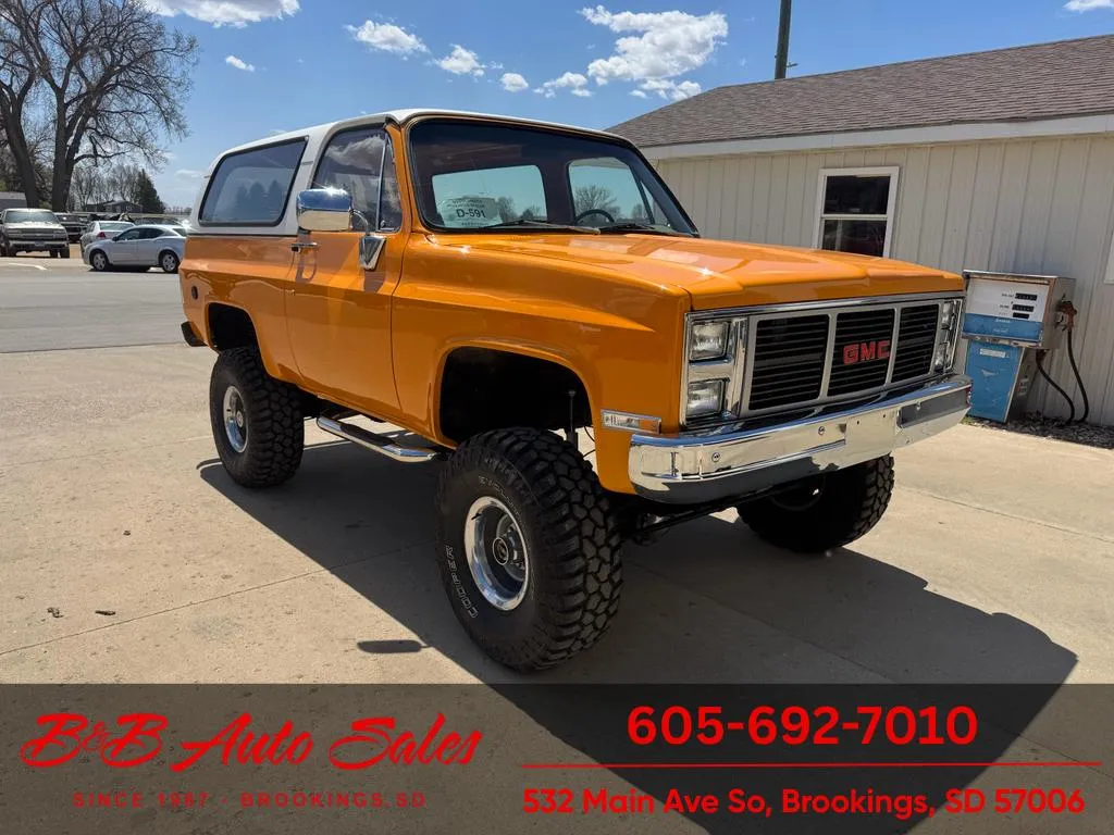 Orange 1975 GMC Jimmy Custom for sale in Brookings, SD