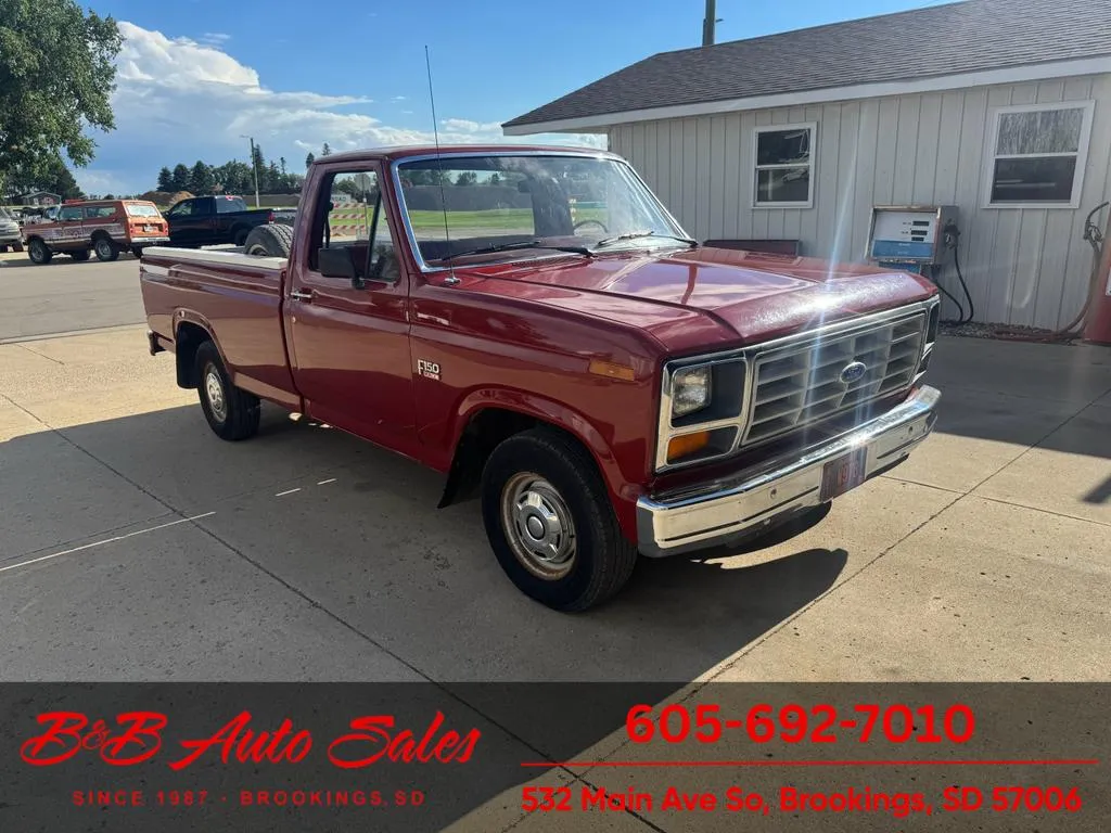 Red 1986 Ford F-150 for sale in Brookings, SD