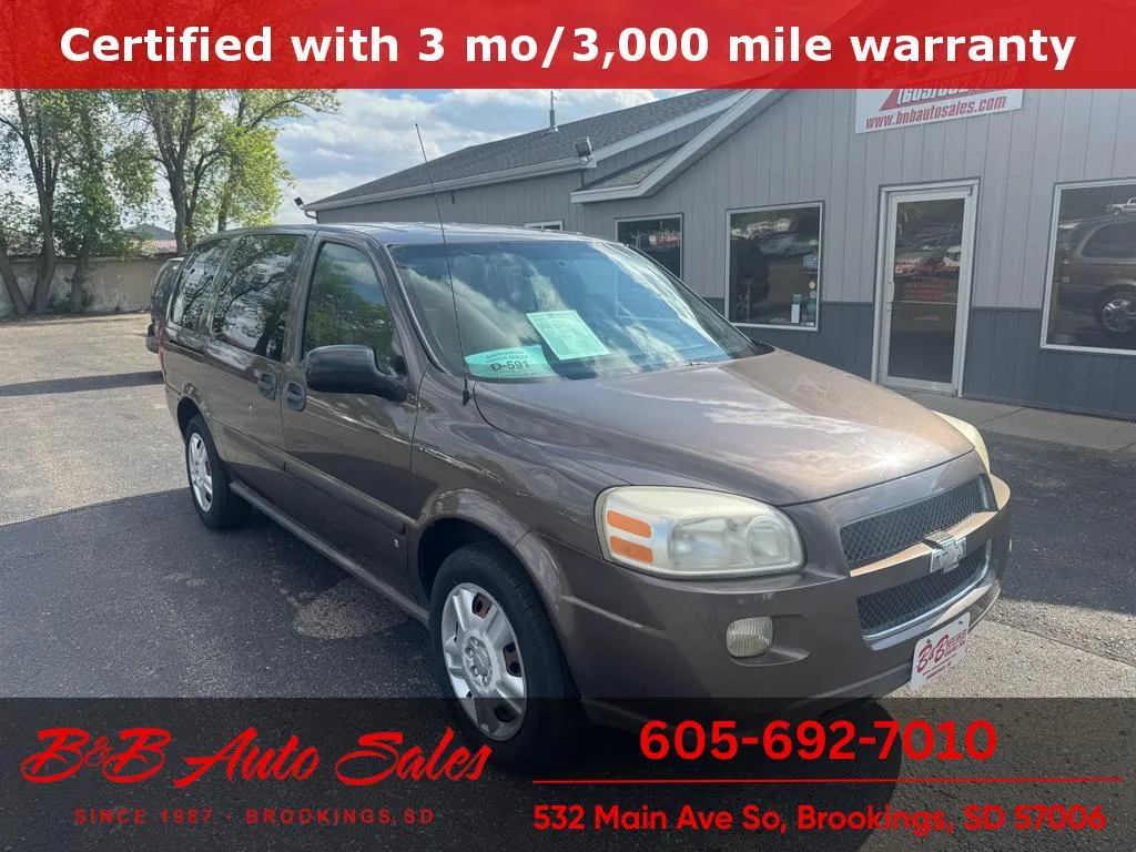 Brown 2008 Chevrolet Uplander LS for sale in Brookings, SD