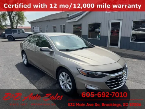 Gray 2022 Chevrolet Malibu LT for sale in Brookings, SD