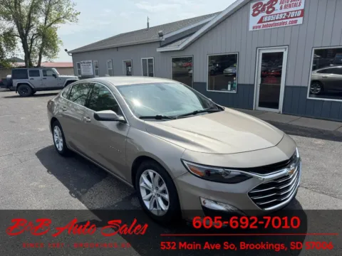 Gray 2022 Chevrolet Malibu LT for sale in Brookings, SD