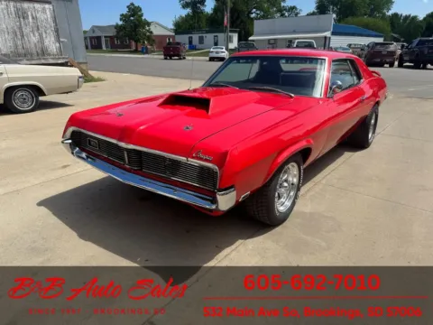 Another view of 1969 Mercury Cougar for sale in Brookings, SD at B & B Auto Sales