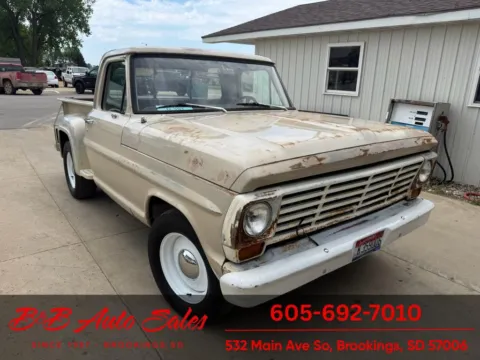 White 1967 Ford F-100 for sale in Brookings, SD