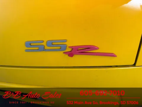 More photos of 2003 Chevrolet SSR LS at B & B Auto Sales, SD