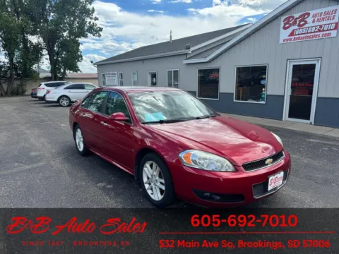 Red 2013 Chevrolet Impala LTZ for sale in Brookings, SD