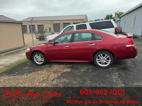 Red 2013 Chevrolet Impala LTZ for sale in Brookings, SD