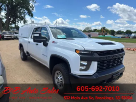 White 2021 Chevrolet Silverado Work Truck for sale in Brookings, SD
