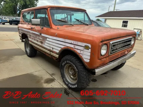 Orange 1979 International Harves Scout for sale in Brookings, SD