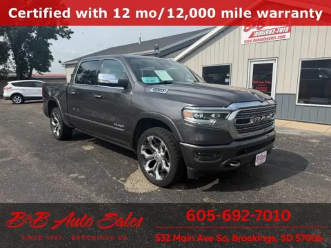 Gray 2019 Ram 1500 Limited for sale in Brookings, SD