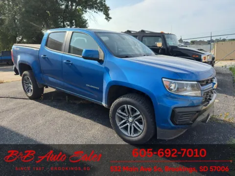 Blue 2021 Chevrolet Colorado 4WD Work Truck for sale in Brookings, SD
