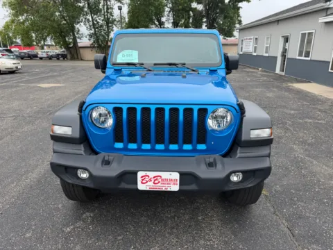 Another view of 2022 Jeep Wrangler Sport S for sale in Brookings, SD at B & B Auto Sales