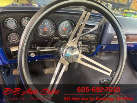 More photos of 1973 Chevrolet K20 Cheyenne 4x4 at B & B Auto Sales, SD