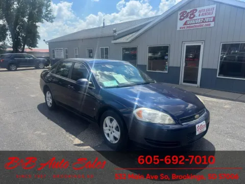 Blue 2008 Chevrolet Impala LS for sale in Brookings, SD