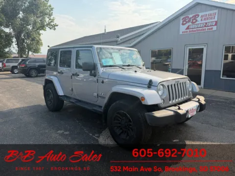 Silver 2016 Jeep Wrangler Sahara for sale in Brookings, SD