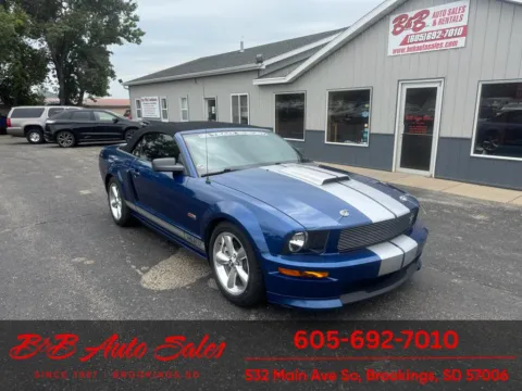 Blue 2008 Ford Mustang Shelby GT for sale in Brookings, SD
